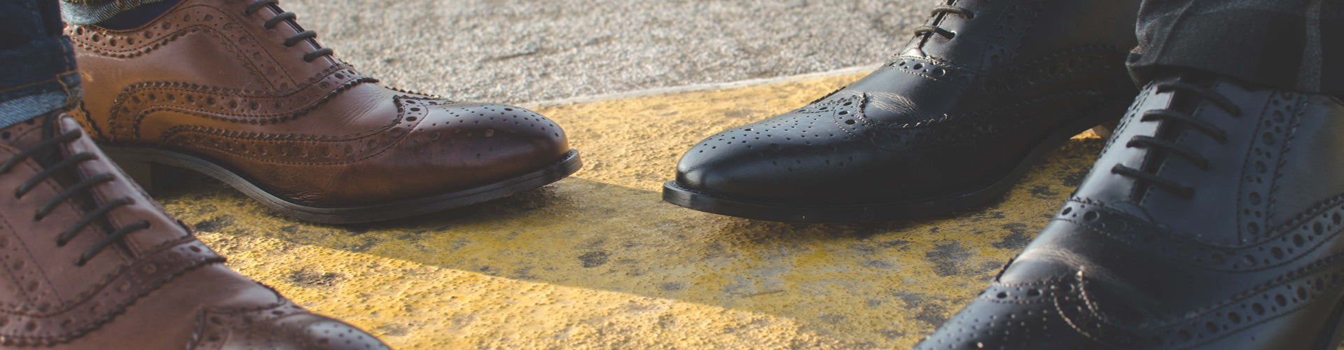 Large fitting London Brogues shoes