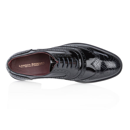 Albert Patent Brogue Oxford - London Brogues
