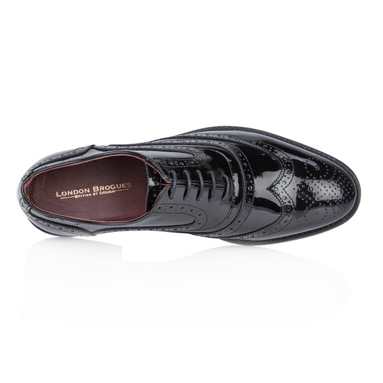 Albert Patent Brogue Oxford - London Brogues