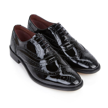 Albert Patent Brogue Oxford - London Brogues
