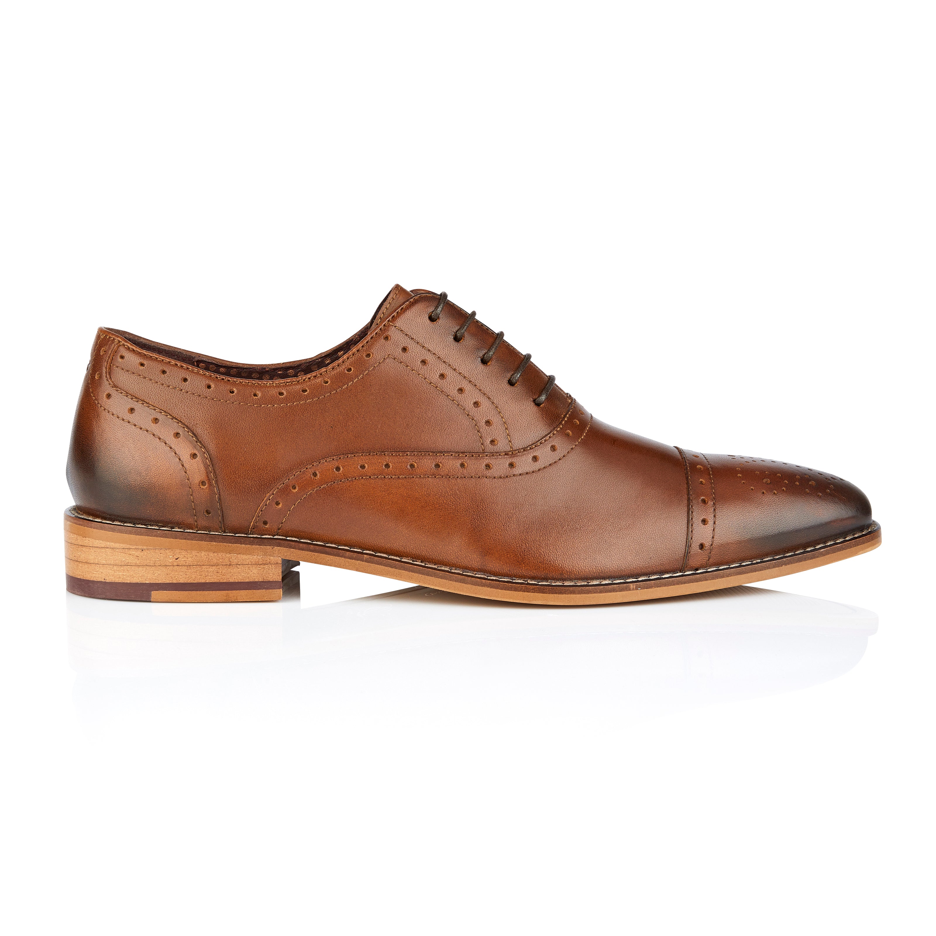 Arthur Oxford Chestnut - London Brogues