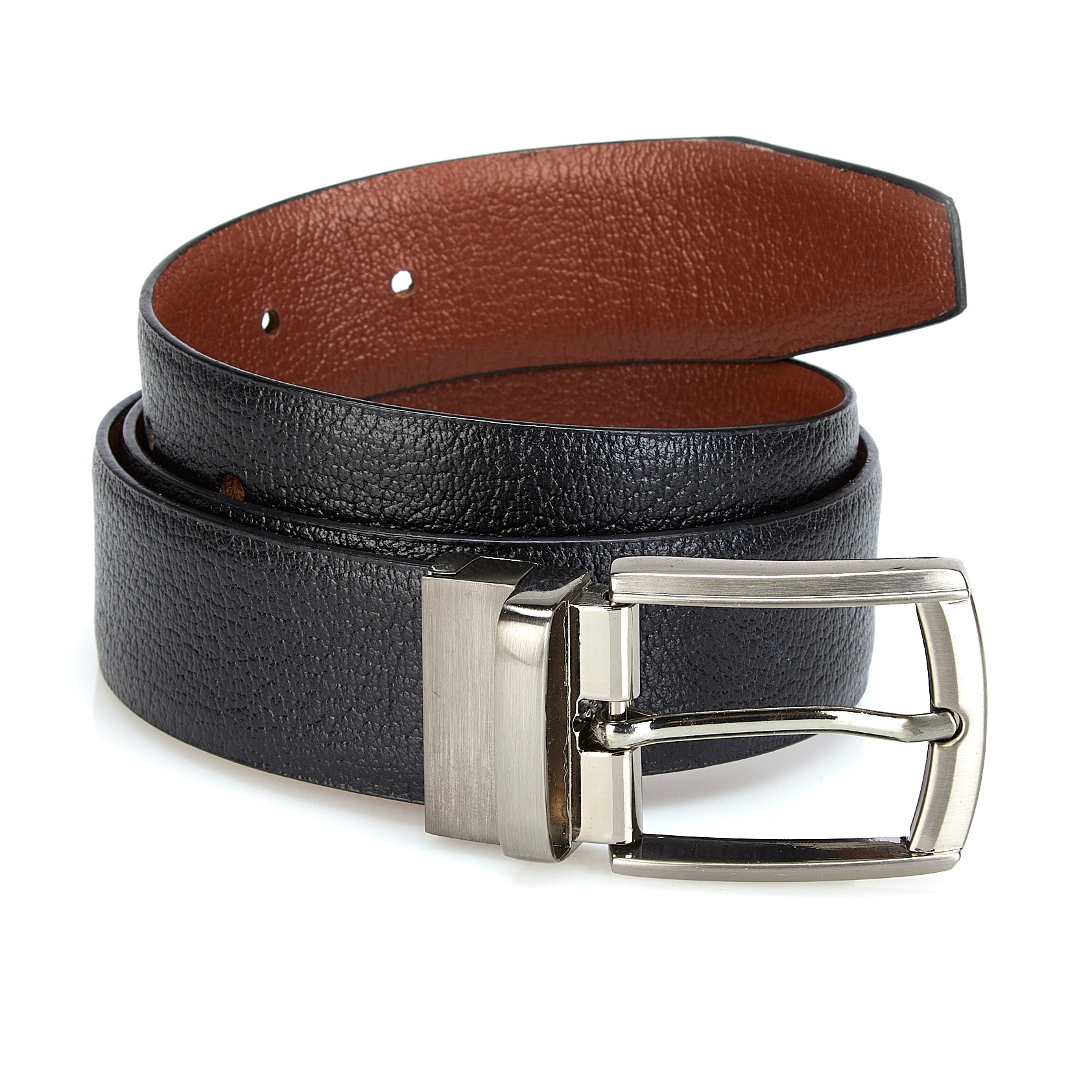 Reversible Leather Belt - London Brogues