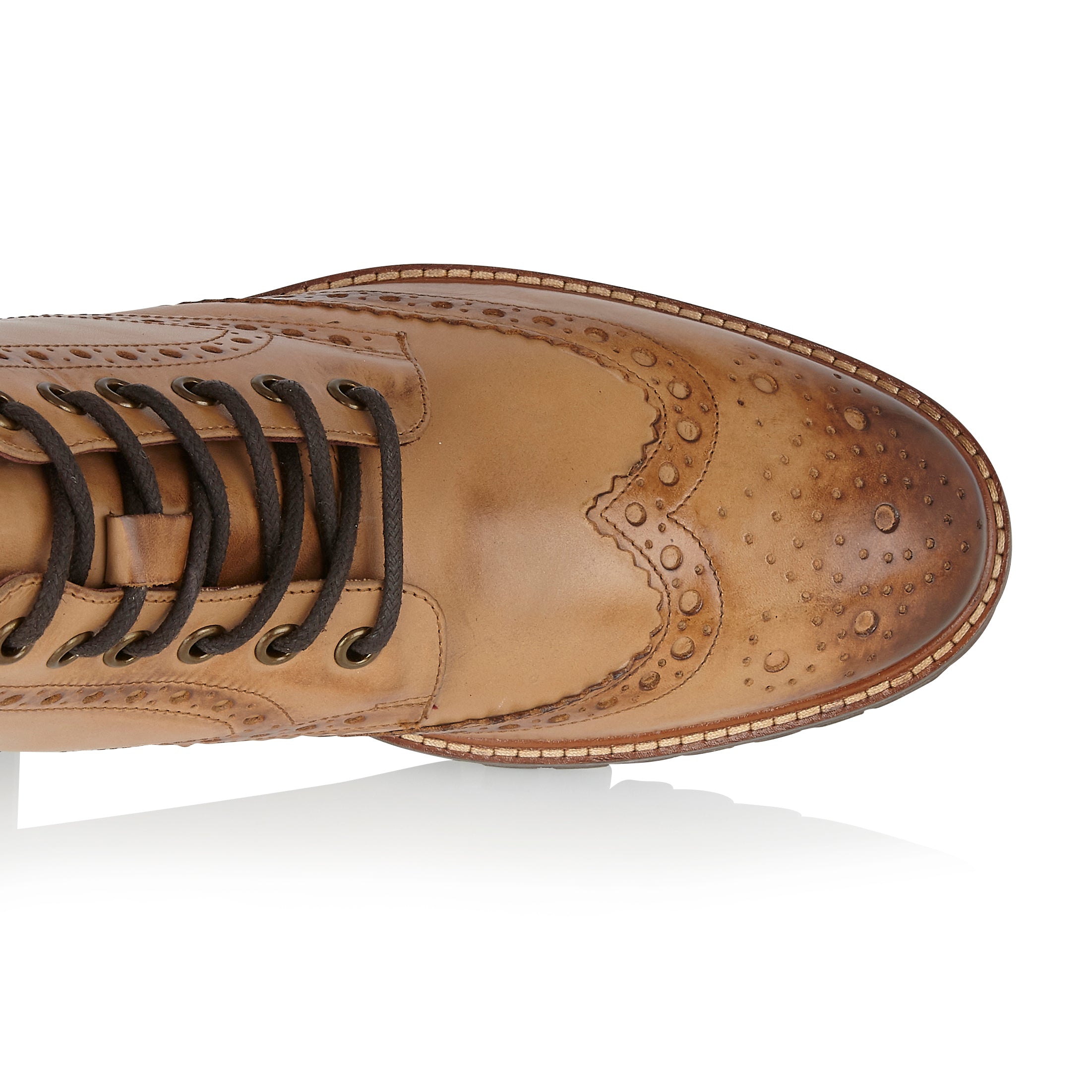 Billy Boot Tan - London Brogues