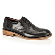 Gatsby Junior Brogues Black, Shoes, London Brogues  - London Brogues