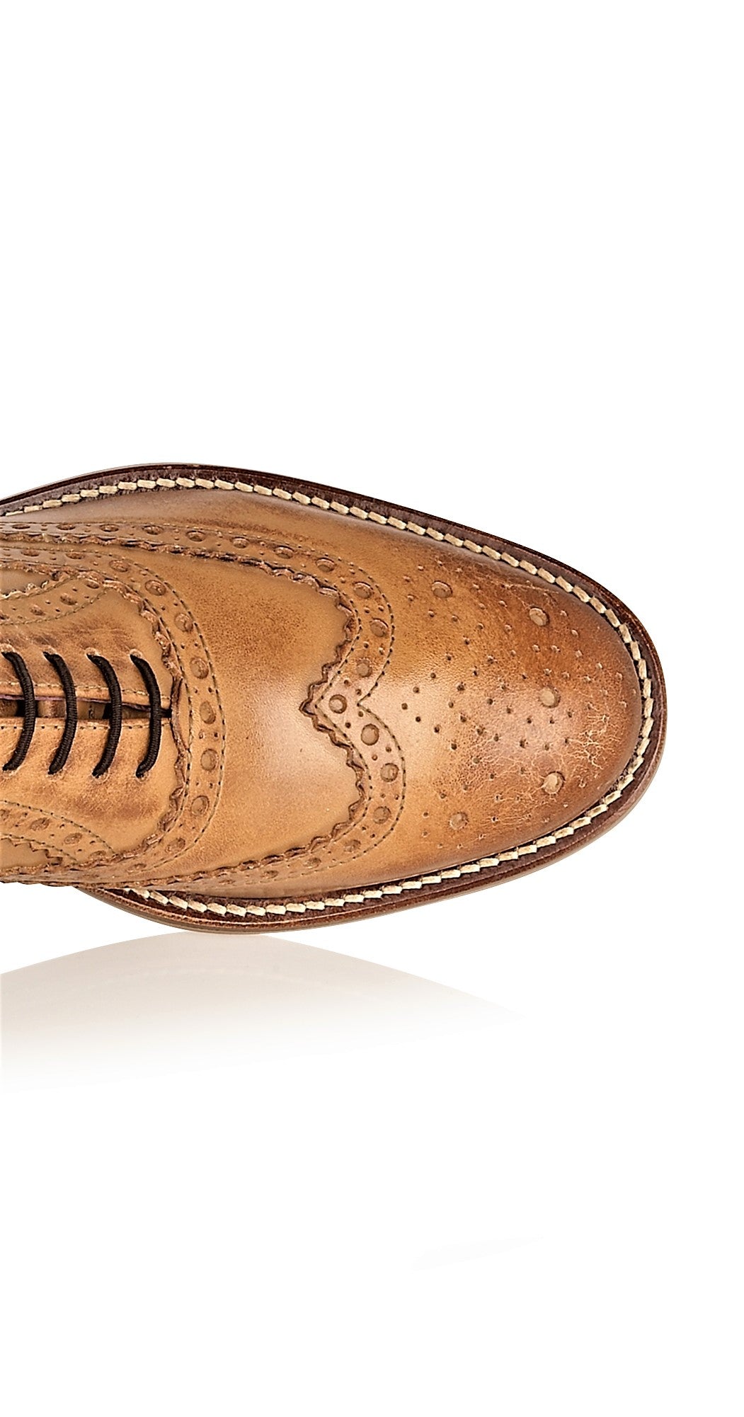 Gatsby Junior Brogues Tan, Shoes, London Brogues  - London Brogues