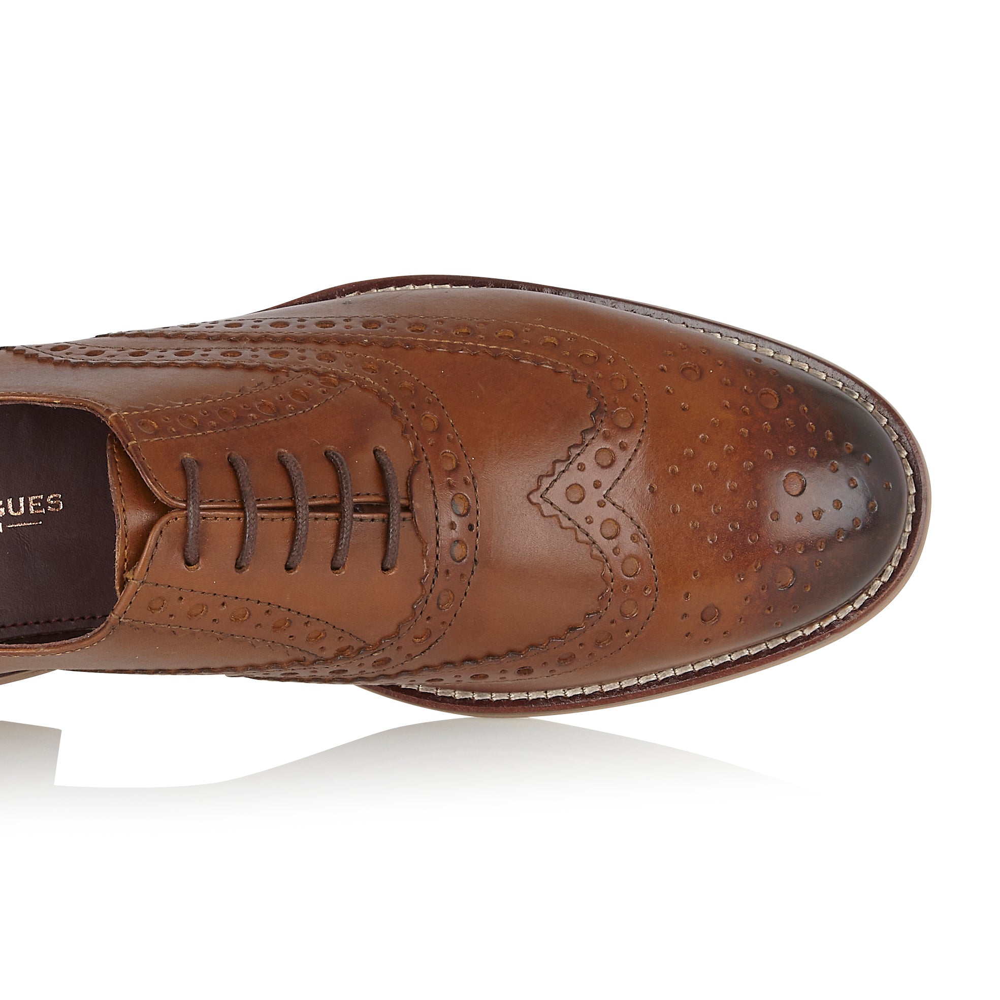 Gatsby Brogue Chestnut - London Brogues