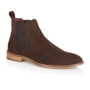 Hamilton Suede Chelsea Boot Brown - London Brogues