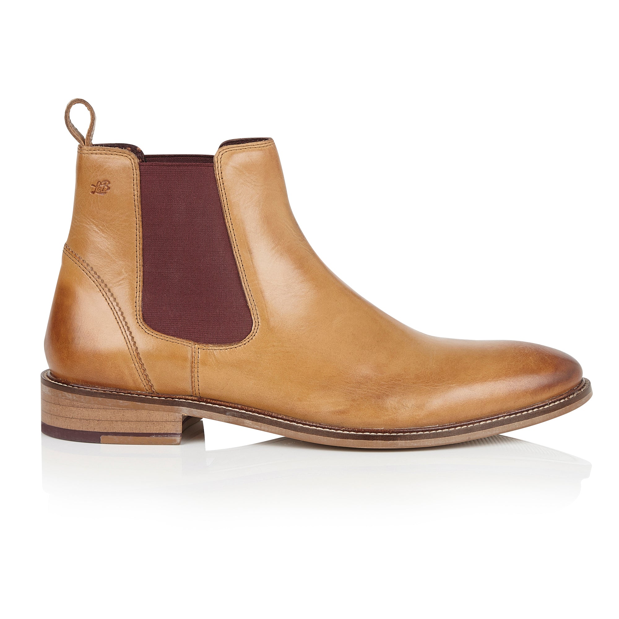 Hamilton Chelsea Boot Leather Tan, Boots, London Brogues  - London Brogues