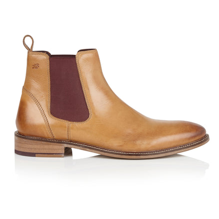 Hamilton Chelsea Boot Leather Tan, Boots, London Brogues  - London Brogues