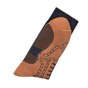 Brogue Socks Navy, Socks, London Brogues  - London Brogues