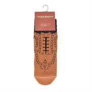 Brogue Socks Navy, Socks, London Brogues  - London Brogues