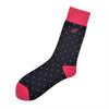 Spot Socks Navy, Socks, London Brogues  - London Brogues