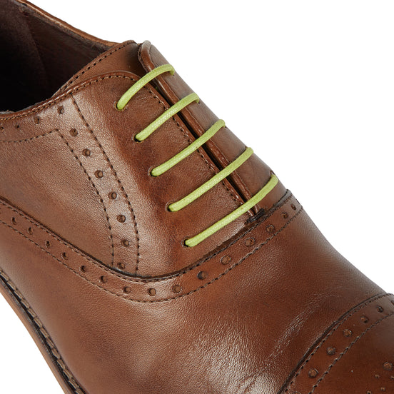 Laces - Green - London Brogues