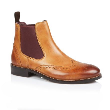 Henry Chelsea Boot Tan - London Brogues