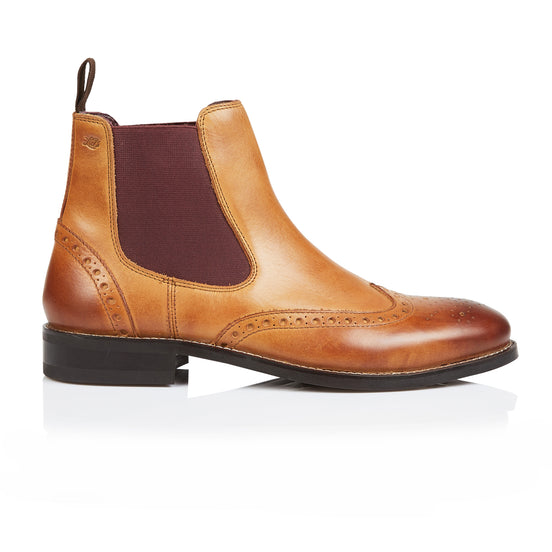 Henry Chelsea Boot Tan - London Brogues