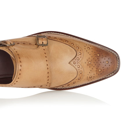 Leonard Monk Tan - London Brogues