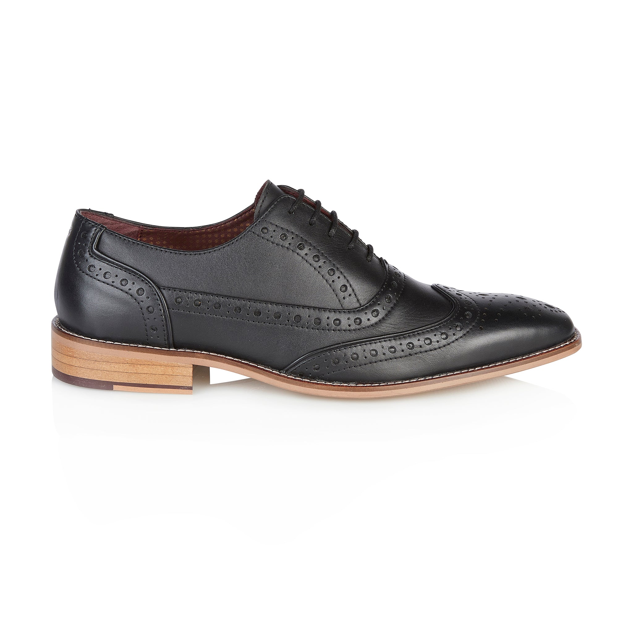 Sidney Oxford Black - London Brogues