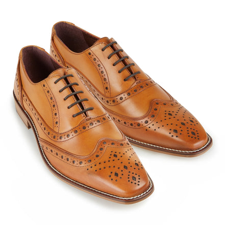 Sidney Oxford Tan - London Brogues
